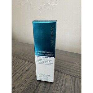 Colorescience Sunforgettable Sheer Matte Sunscreen SPF30 OpenedUnused Box 0.15oz